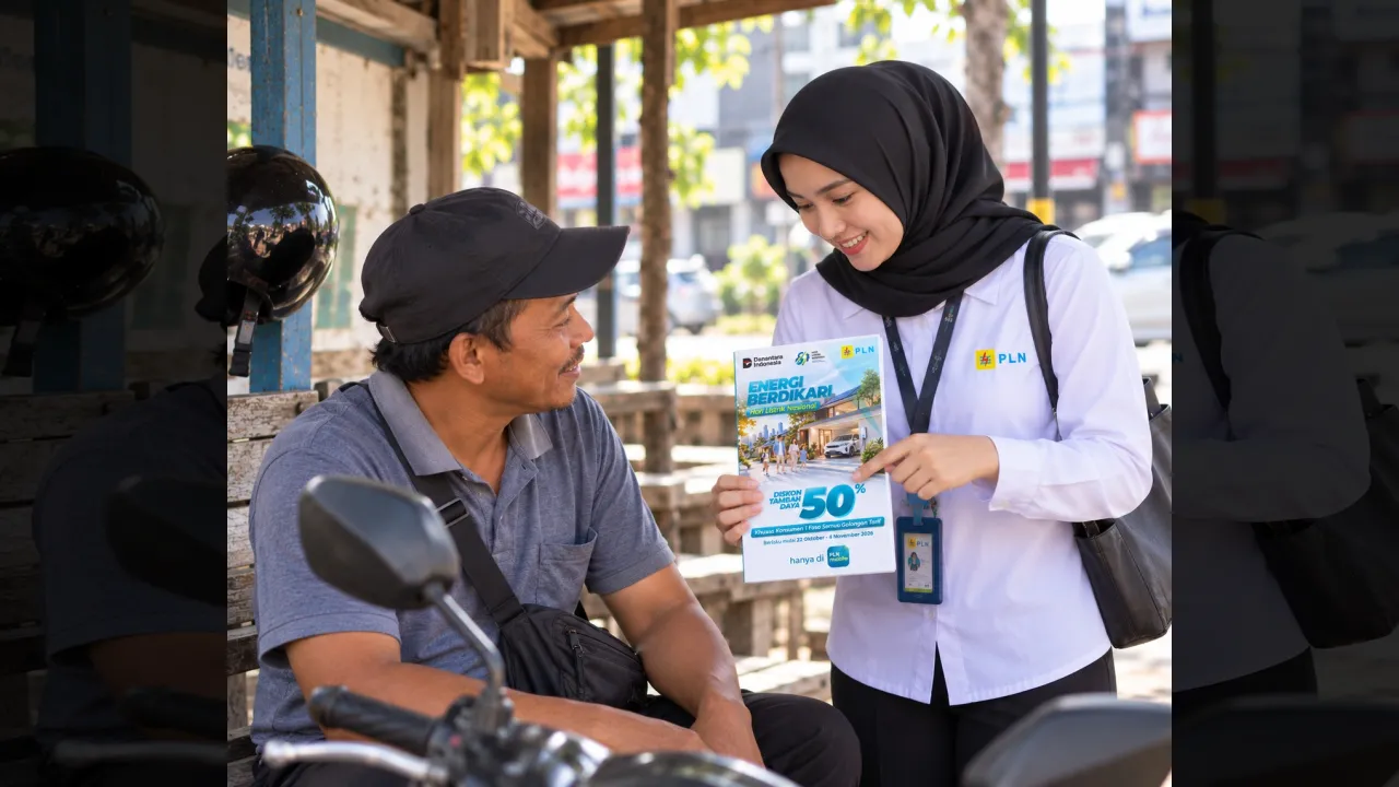 Promo Tambah Daya Listrik PLN Diskon 50 Persen